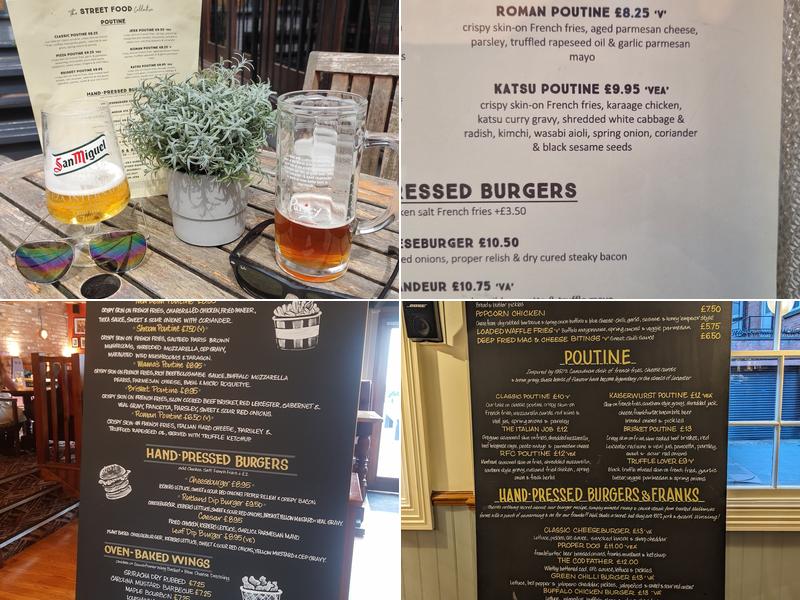 The Rutland & Derby Arms Menu