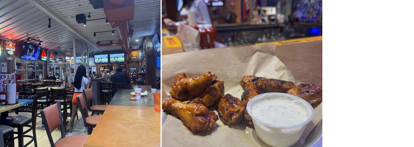 Hooters Menu