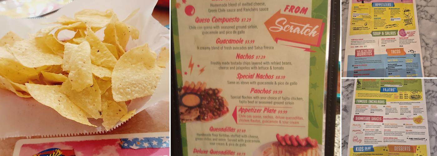 Chuy's Menu