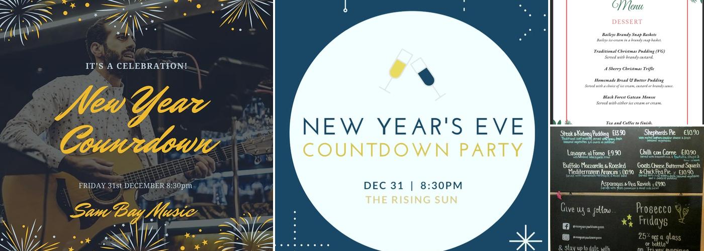 The Rising Sun Inn Menu