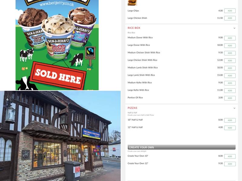 Seal Kebab & Pizza Menu