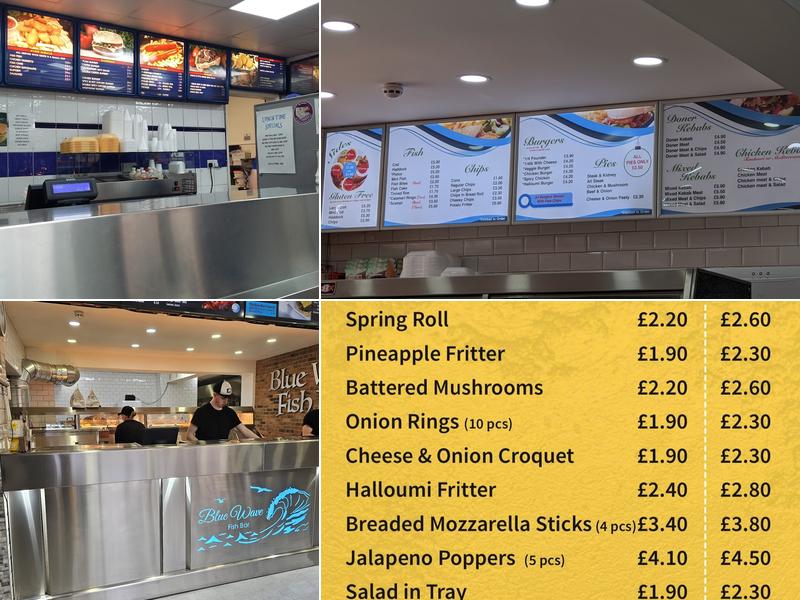 Blue Wave Fish Bar Menu