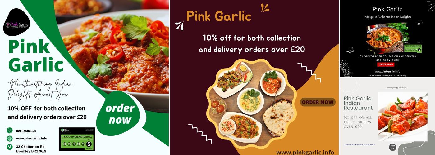 Pink Garlic Menu