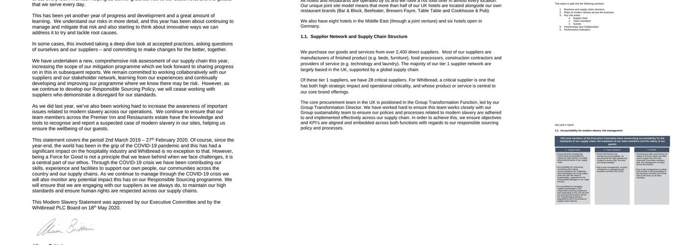 Premier Inn Leicester (Braunstone) hotel Menu