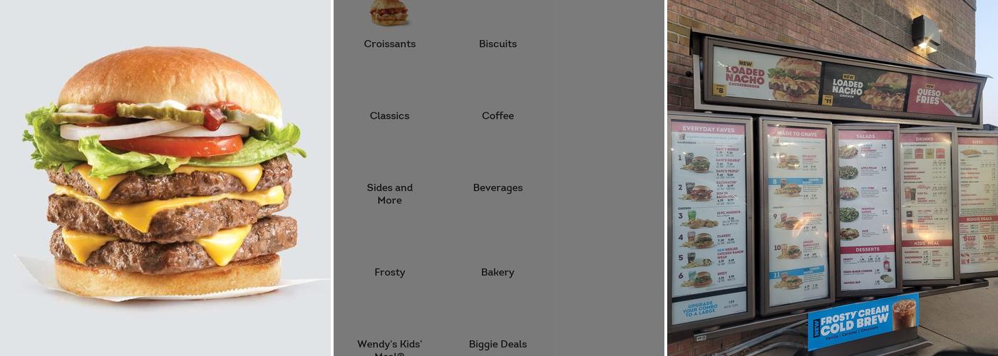 Wendy's Menu