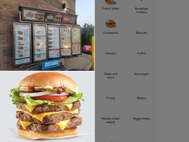 Wendy's Menu
