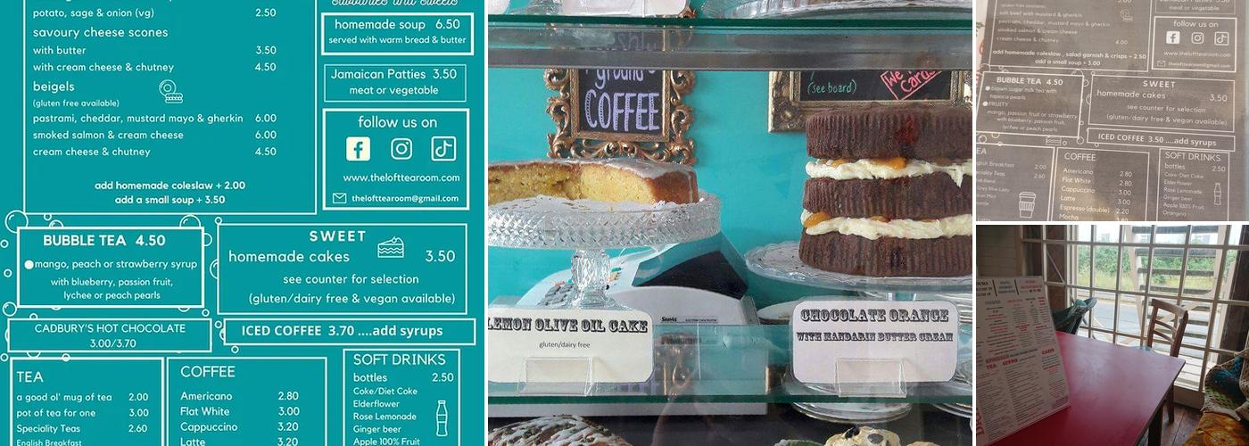 The Loft - Tea By The Sea Menu
