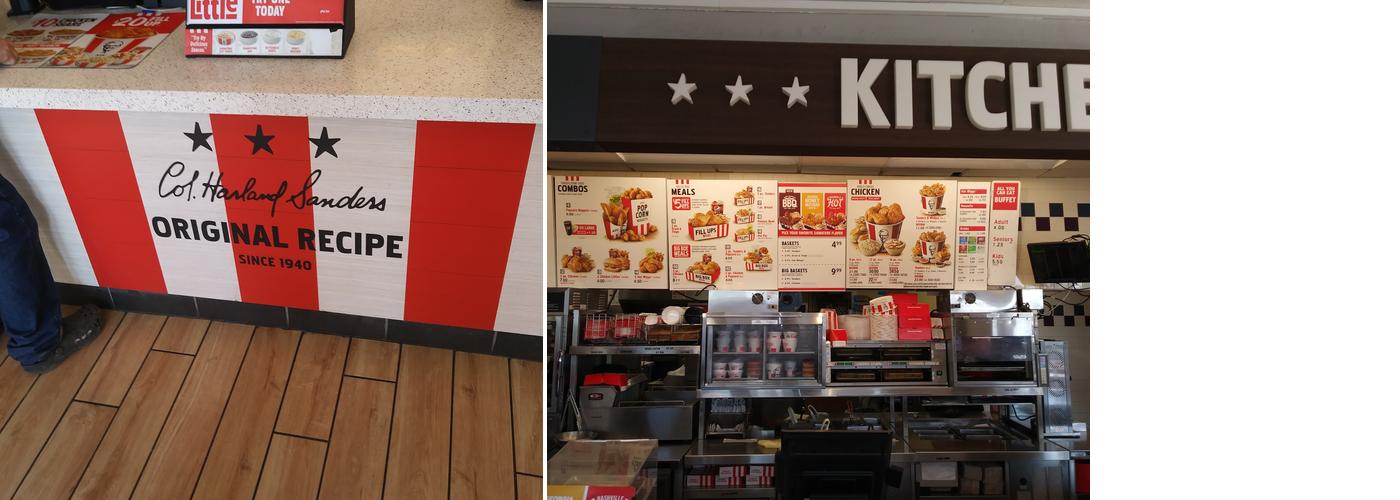 KFC Menu