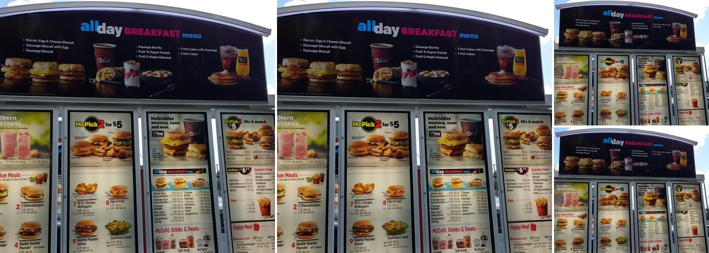 McDonald's Menu