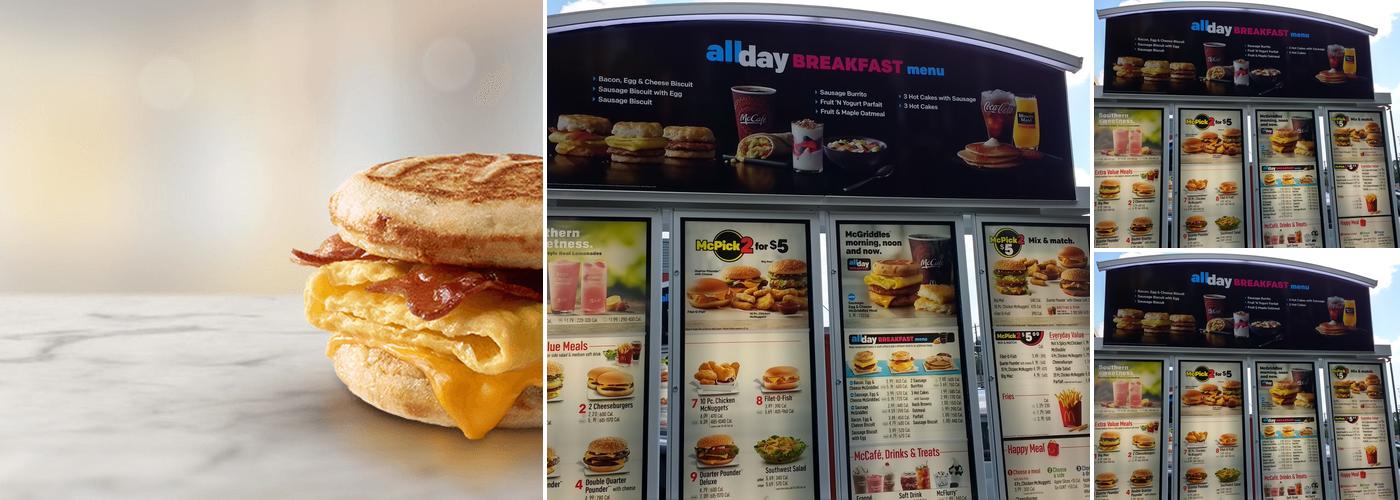 McDonald's Menu