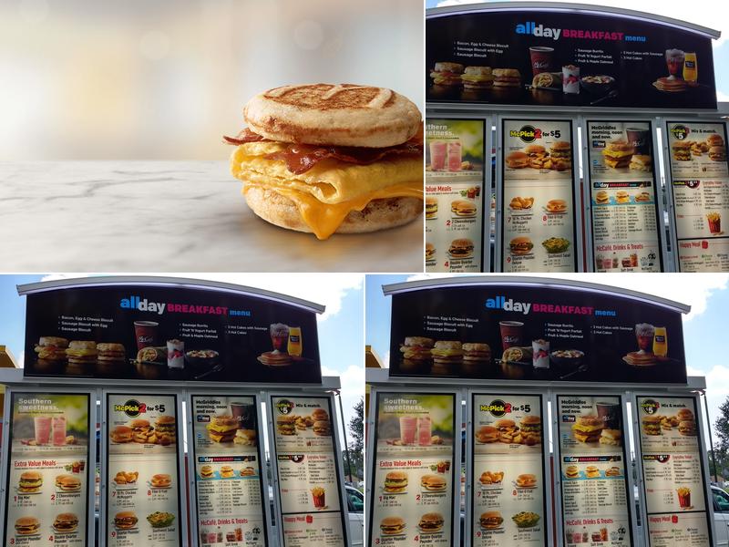 McDonald's Menu