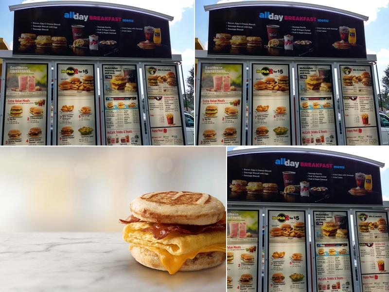 McDonald's Menu
