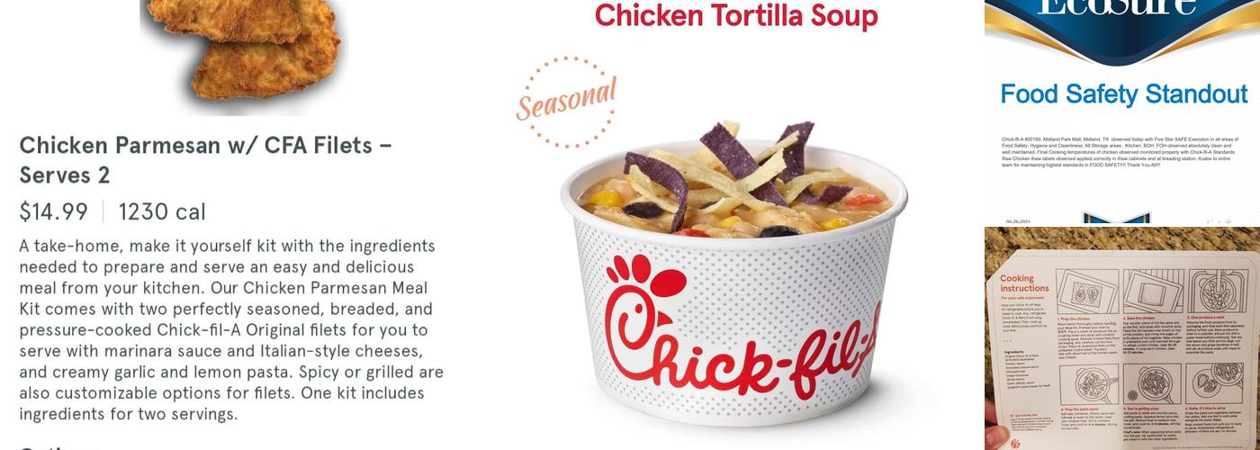 Chick-fil-A Menu