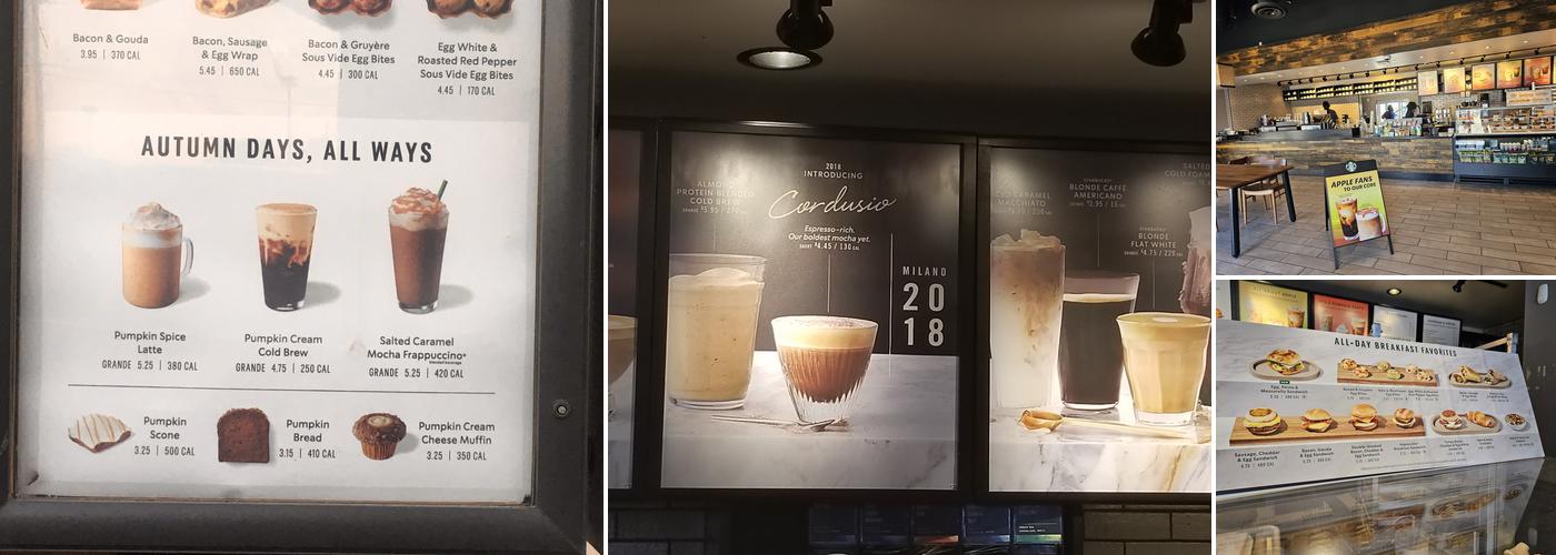 Starbucks Menu