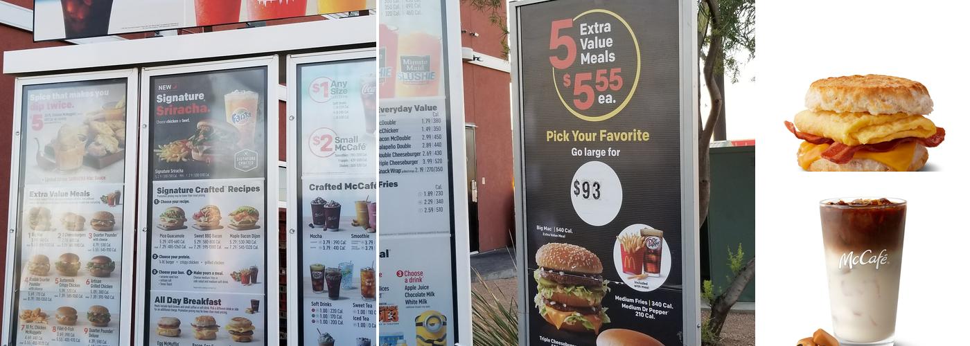 McDonald's Menu