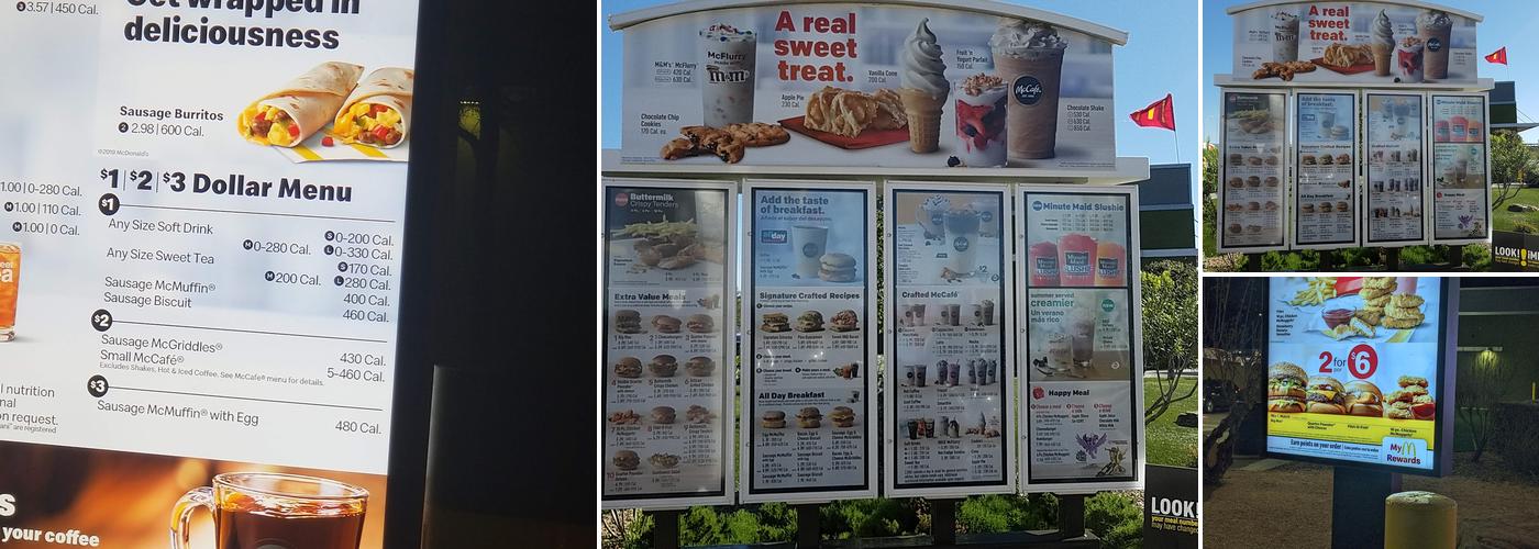 McDonald's Menu