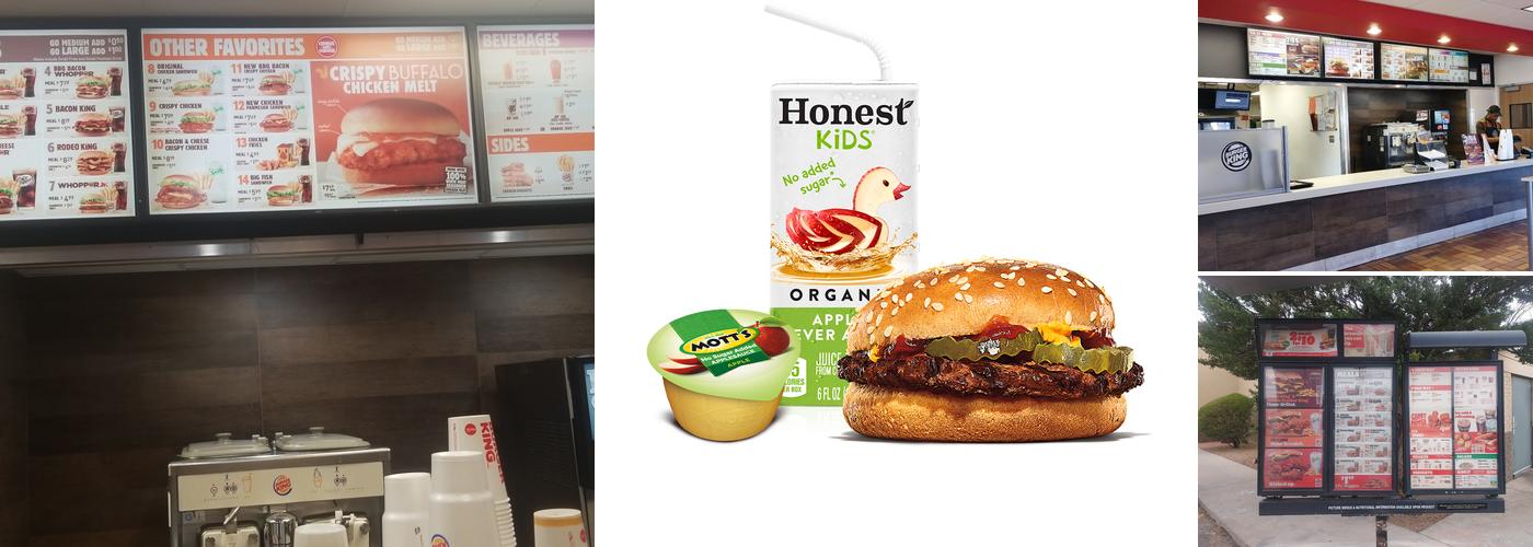 Burger King Menu