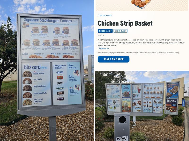 Dairy Queen Grill & Chill Menu