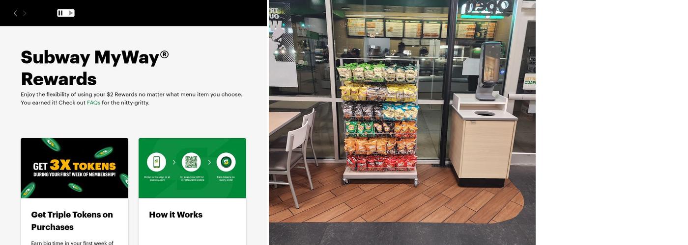 Subway Menu