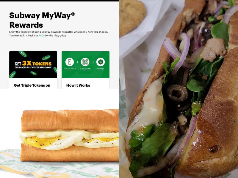 Subway Menu