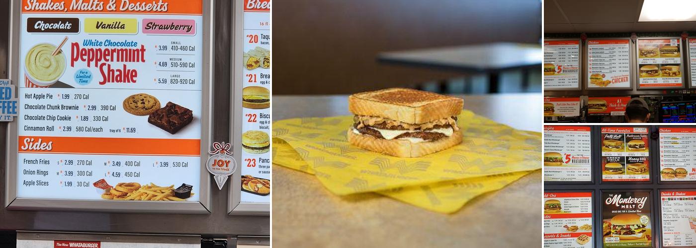 Whataburger Menu
