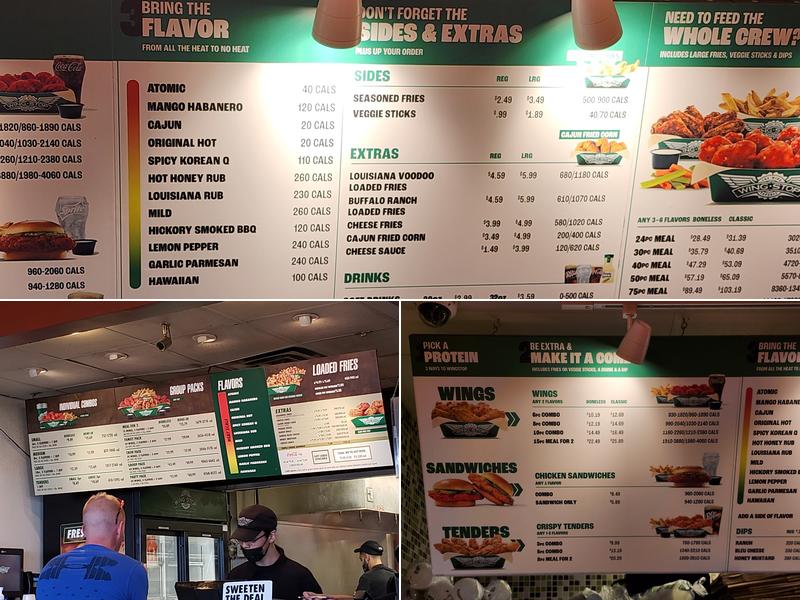 Wingstop Menu