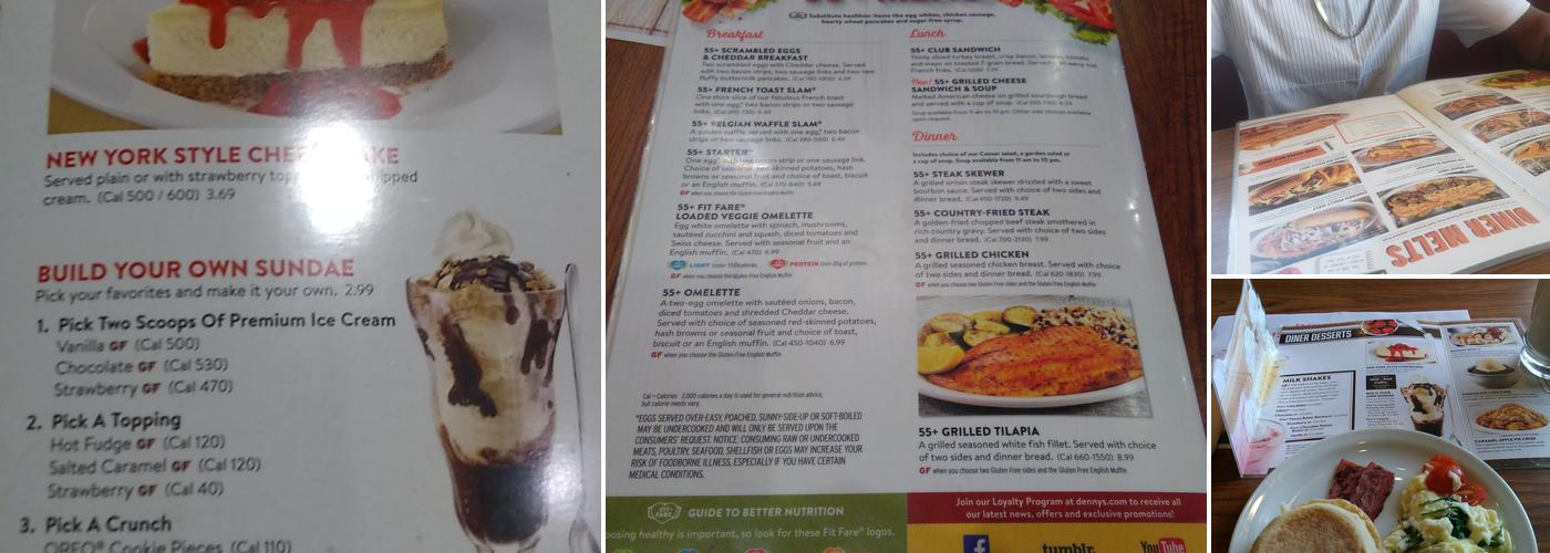 Denny's Menu