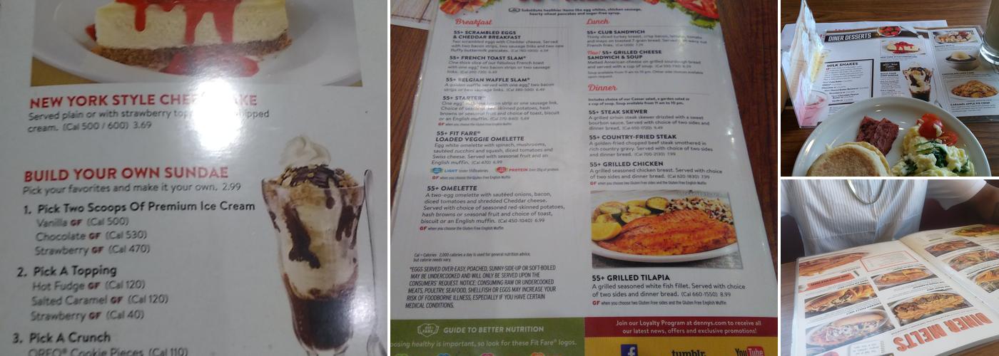 Denny's Menu