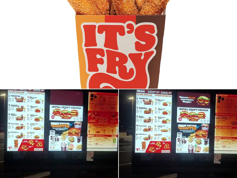 Burger King Menu