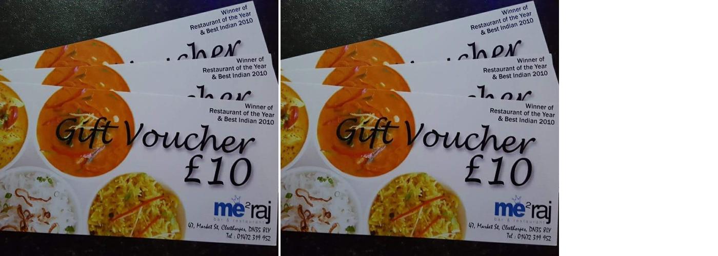 me2raj indian restaurant Menu