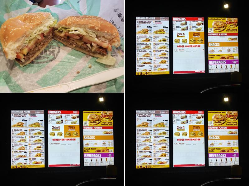 Burger King Menu