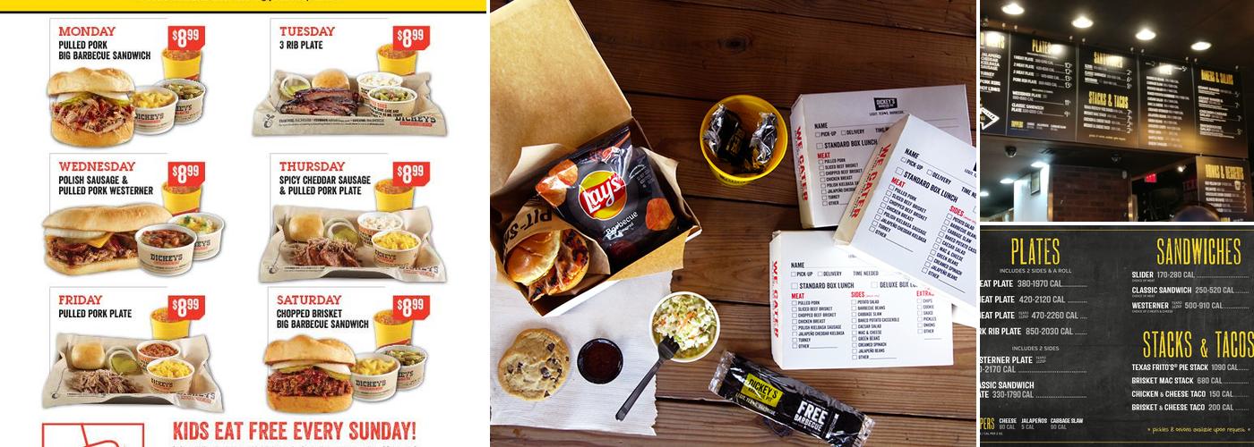 Dickey's Barbecue Pit Menu