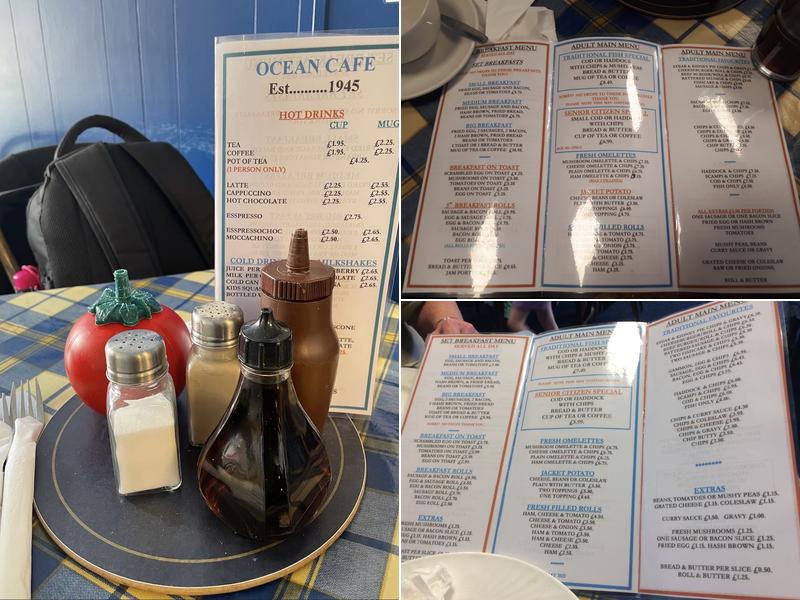 Ocean Cafe Menu