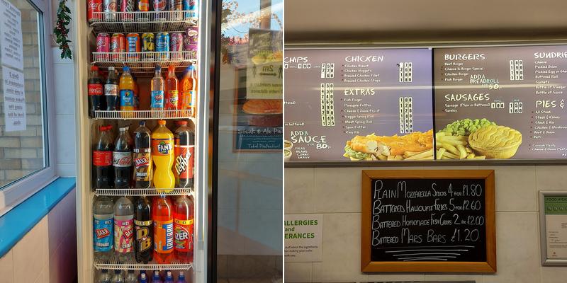 Queen Street Fish & Chip Shop Menu