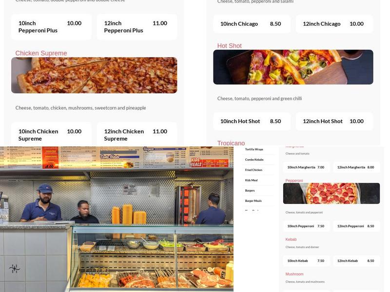 Deeping Kebab House Menu