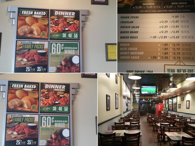 Wingstop Menu