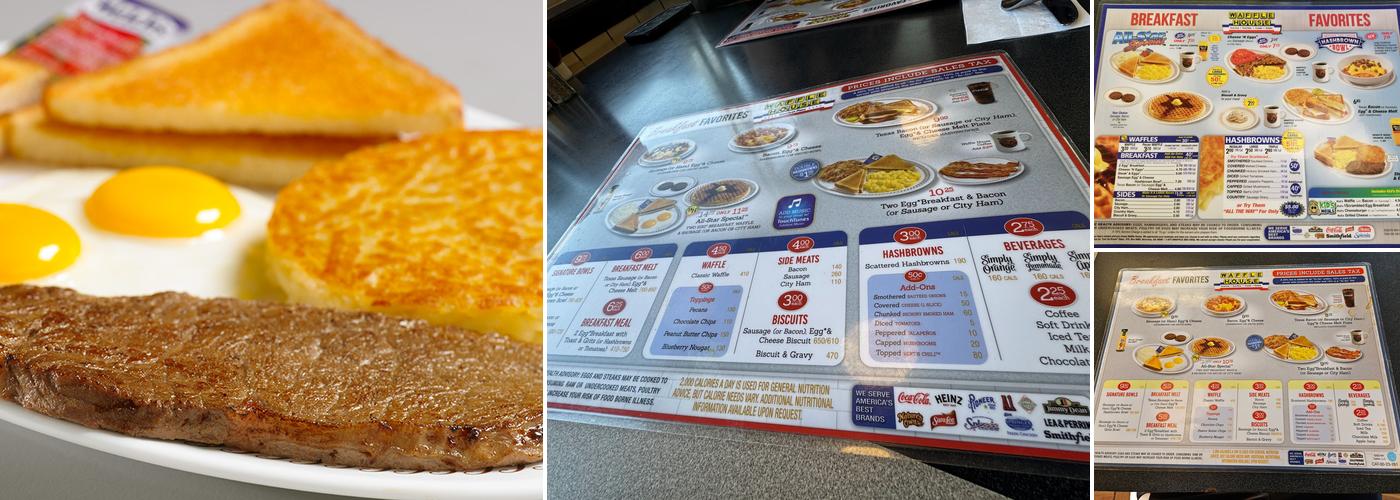 Waffle House Menu