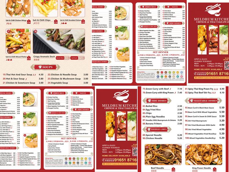 MELDRUM KITCHEN Menu