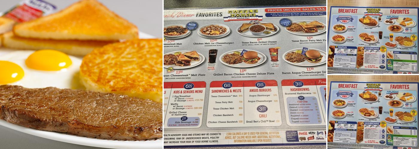 Waffle House Menu