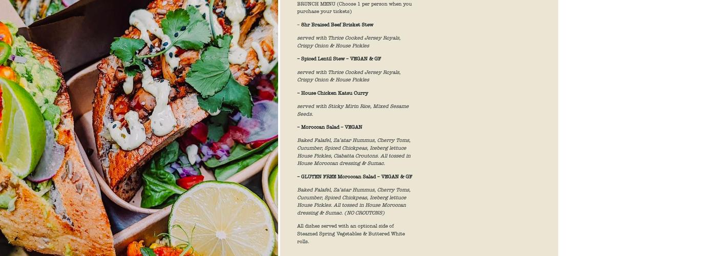 Camp and Furnace Menu