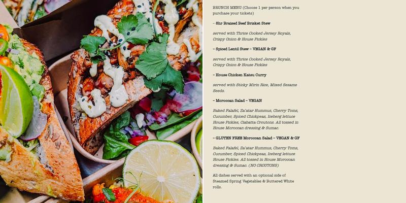 Camp and Furnace Menu