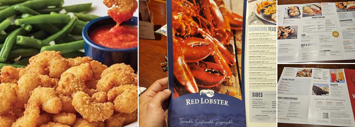 Red Lobster Menu