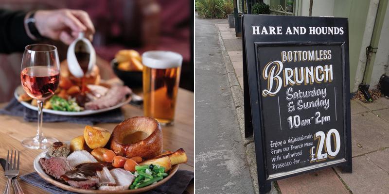 The Hare and Hounds Menu