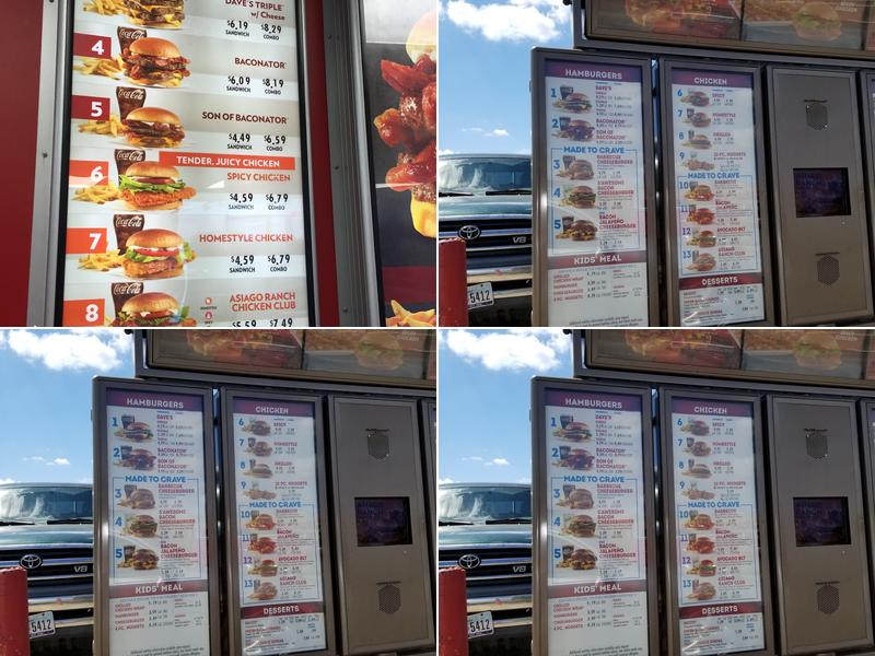 Wendy's Menu