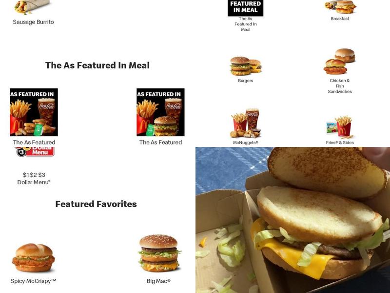 McDonald's Menu