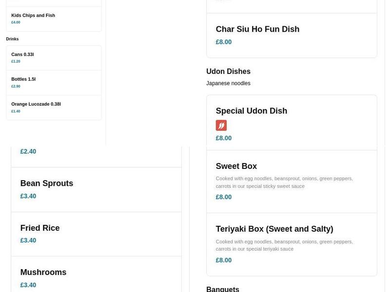 Manchester Road Supper Bar Menu