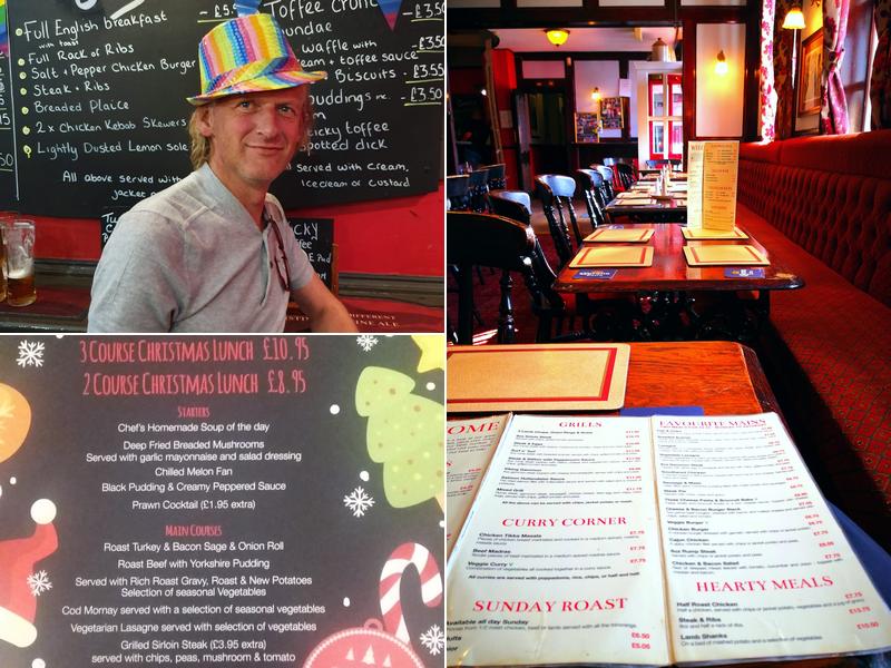 Rose Of Mossley Menu