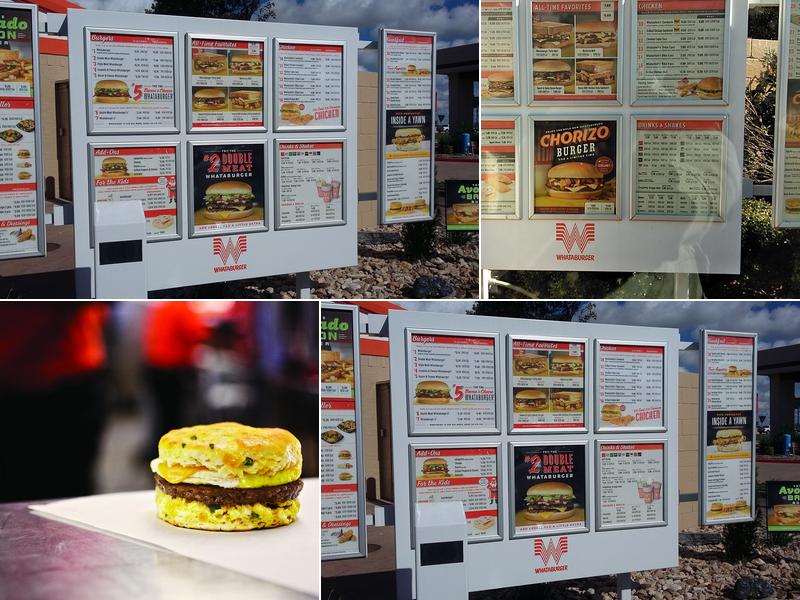 Whataburger Menu