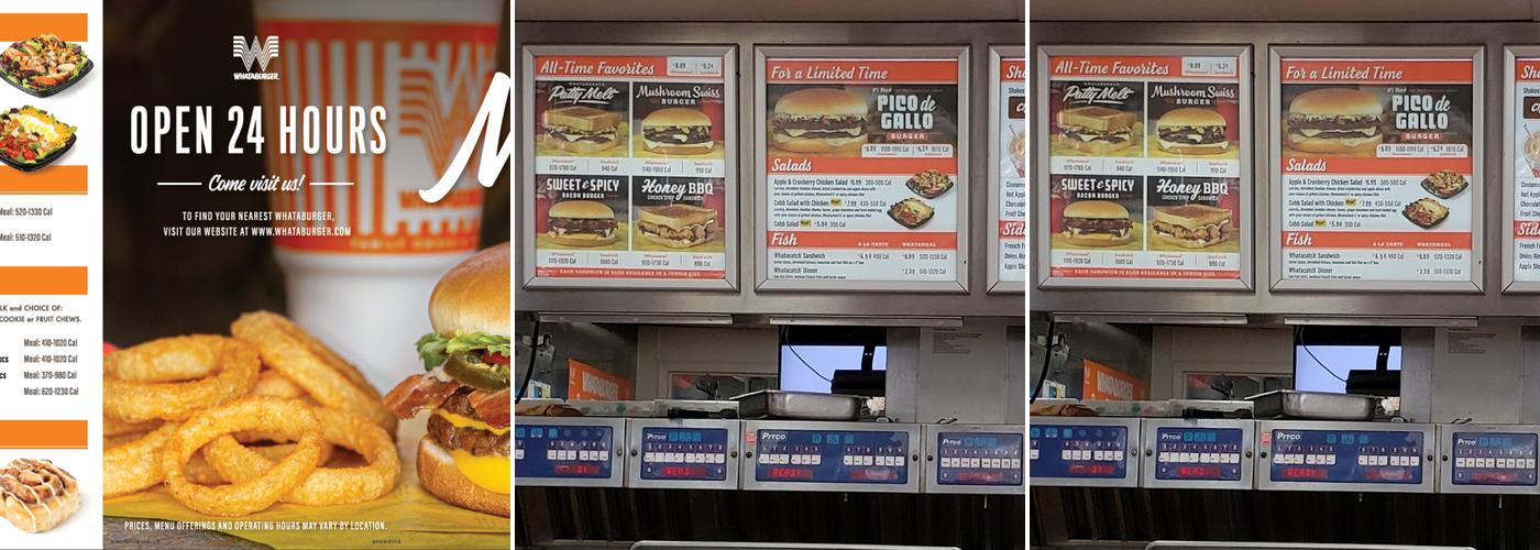 Whataburger Menu