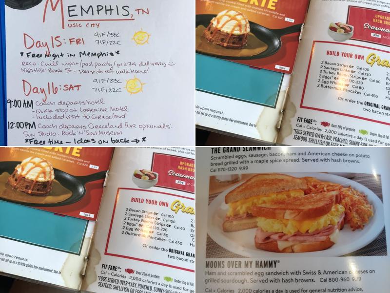 Denny's Menu